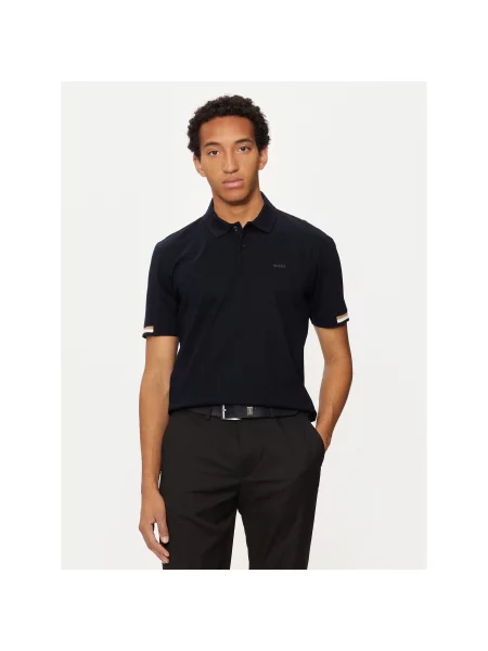 BOSS polo majica Parlay modra