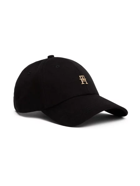 TOMMY HILFIGER Șapcă / alb negru