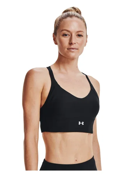 Under Armour Športová podprsenka Infinity Mid Rib Bra čierna