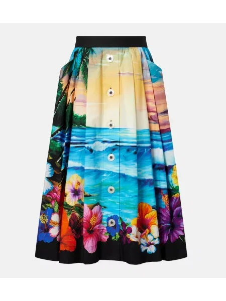 Fustă midi Dolce&gabbana cu imagine