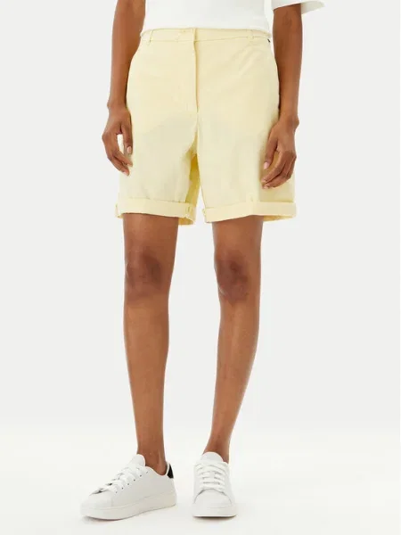 Pantaloni scurți Tommy Hilfiger galben