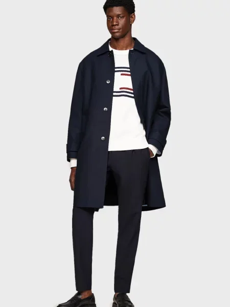 Пальто Tommy Hilfiger синє