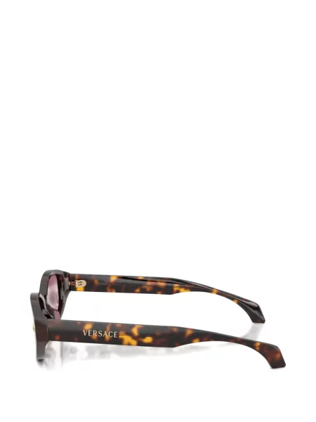 Sunčane naočale mačje oči Versace Eyewear smeđa