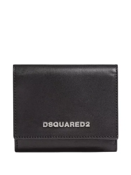 Portofel Dsquared2 din piele negru