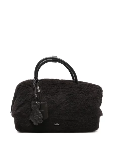 Shopper kabelka Max Mara hnedá