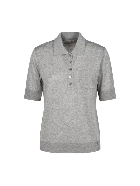 Koszulka polo Herno szara