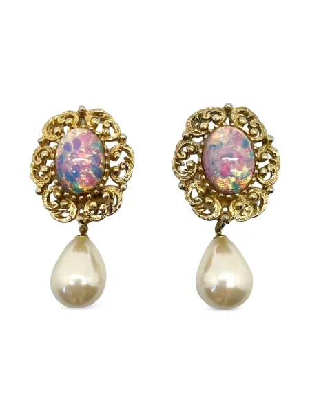 Cercei Jennifer Gibson Jewellery cu perle auriu