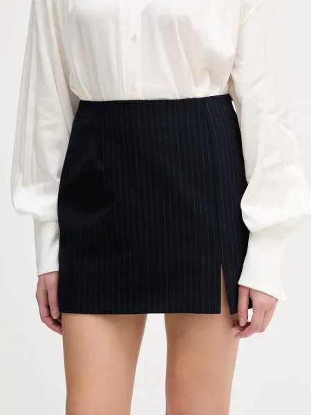 Aniye By fustă bleumarin mini drept