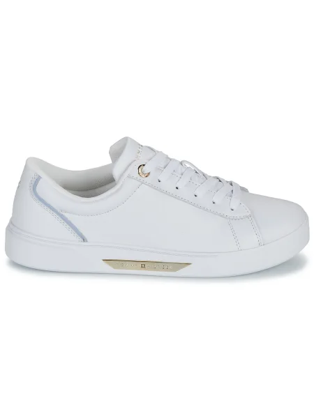 Dámske topánky Tommy Hilfiger Chic Court white modrá