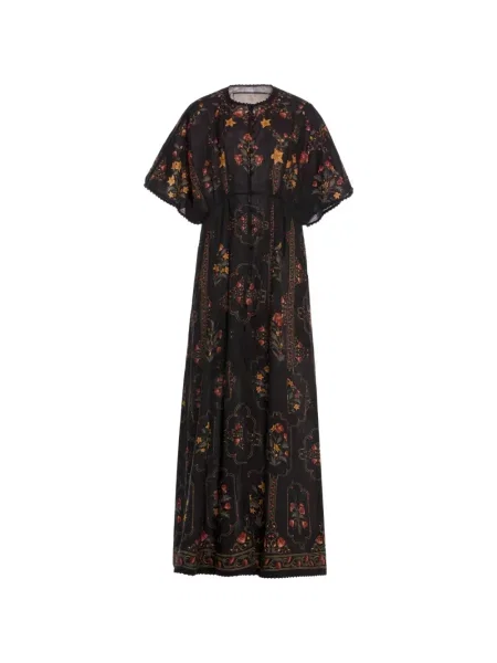 Rochie maxi Agua By Agua Bendita negru