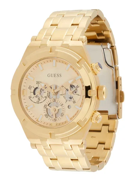 GUESS Ceas analogic auriu