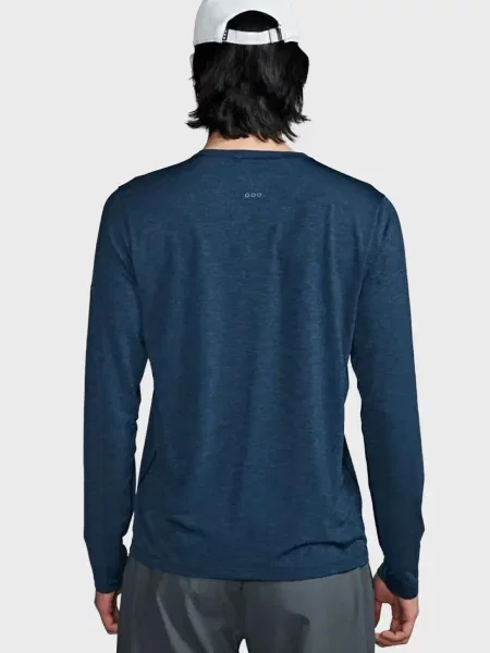 Лонгслив Saucony синий