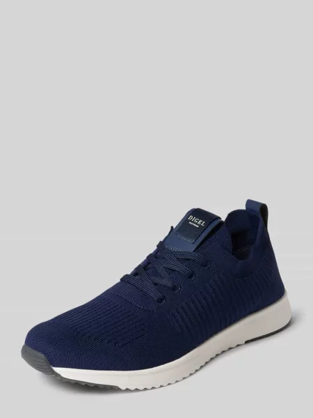 Sneakersy z wiązaniem model Sportif' Digel granatowe