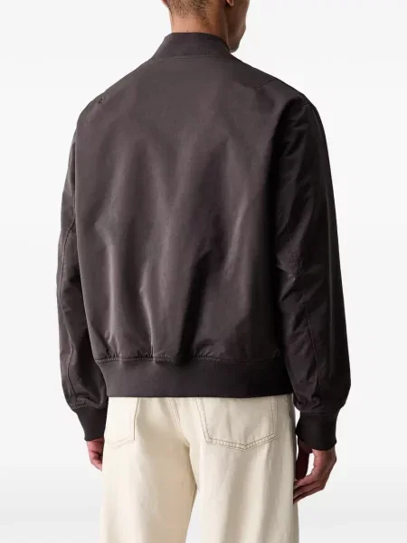 Geacă bomber Armani Exchange cu autograf albastru