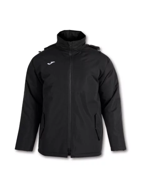 Kurtka sportowa wiatroszczelna dla dzieci Joma Trivor czarna