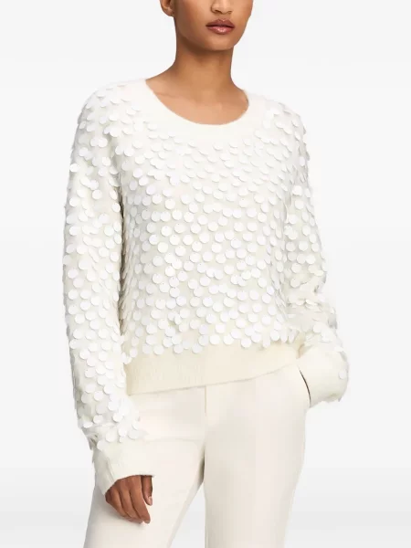 Sweter Cinq A Sept biały