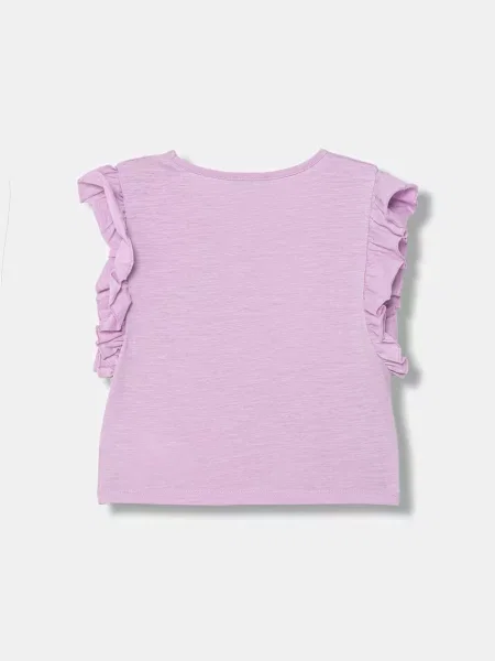 United Colors of Benetton tričko fialové