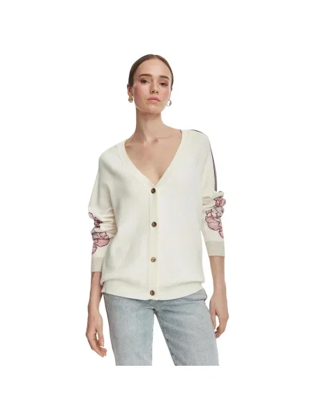 Liu Jo Sport Cardigan Crem alb