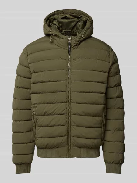 Kurtka z kapturem Pepe Jeans Tomek S zielona