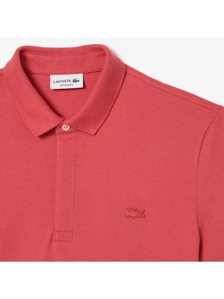 Поло Lacoste розовое