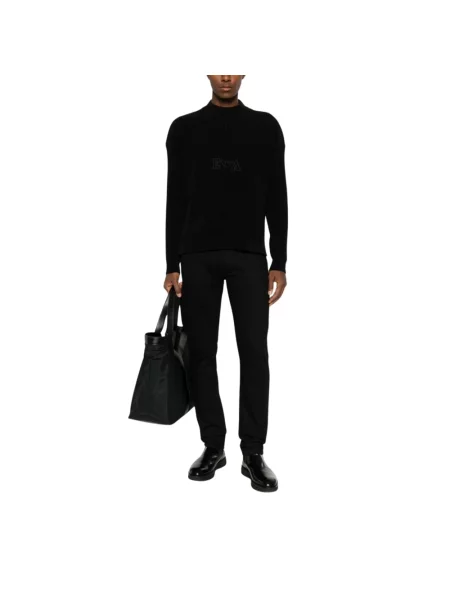 Sweter Emporio Armani czarny