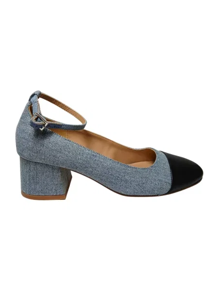 Czółenka Steve Madden niebieska