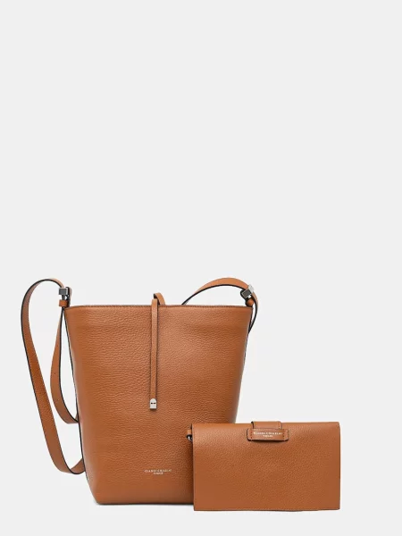 Кожена чанта Gianni Chiarini AMELIA BS GRN кафяво