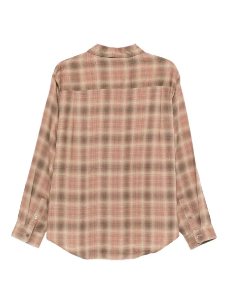 Kockás ing Stüssy barna