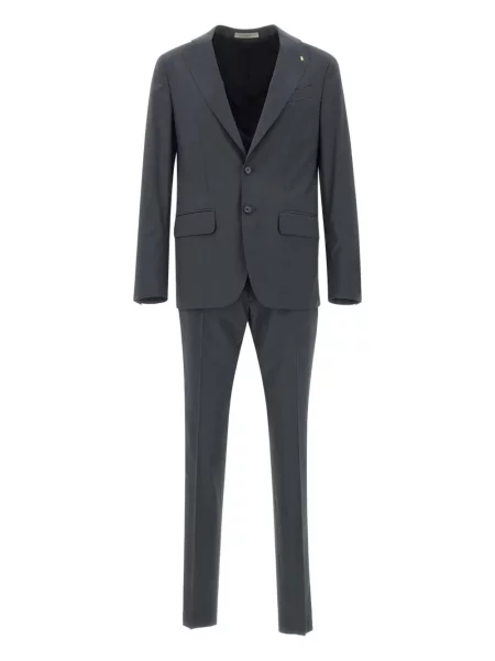 Costum Corneliani de lână de costum gri
