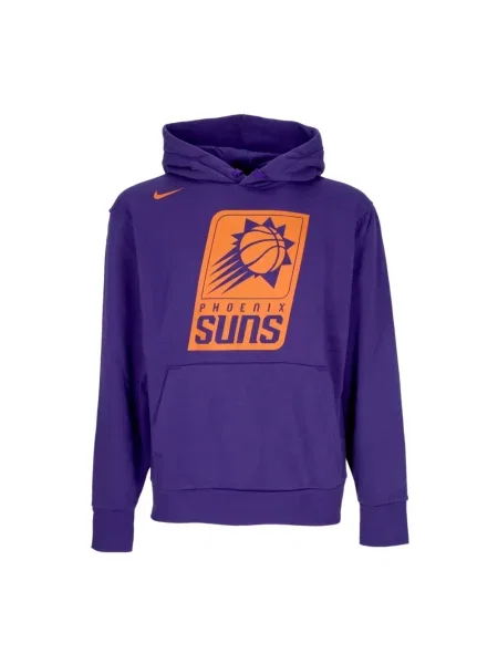 Bluza z kapturem Nike polarowa z kapturem fioletowa