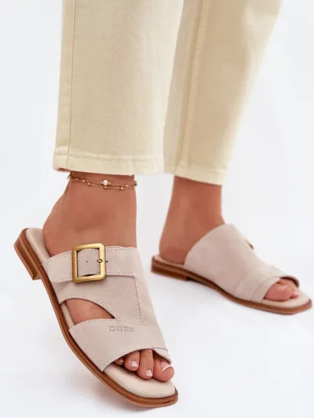 Copati Big Star Shoes iz semiša rjava