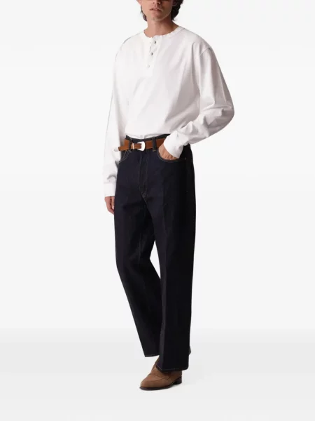Lung tricou Fortela alb