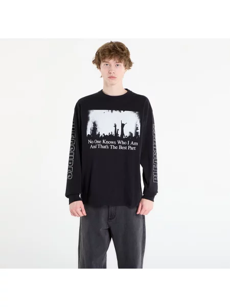 Tricou PLEASURES Incognito Long Sleeve Black M negru