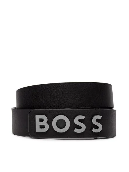 Bőr öv Boss fekete