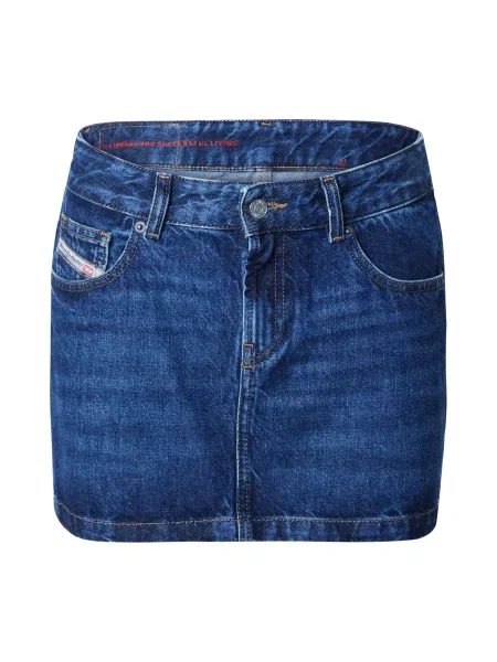 DIESEL Fustă Ron denim albastru