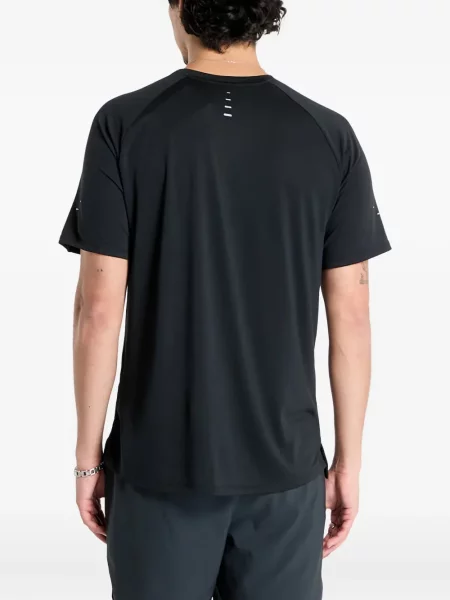 Hanorac cu glugă Nike din fleece cu imagine alergare negru