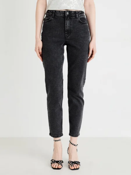PIECES Jeans PCKESIA denim gri
