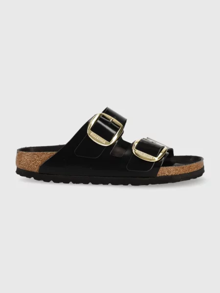 Kožené pantofle Birkenstock Arizona černá