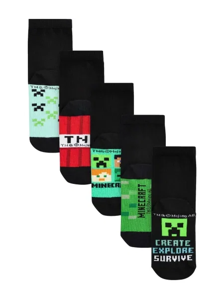 Next Șosete verde / verde mentă / roșu negru