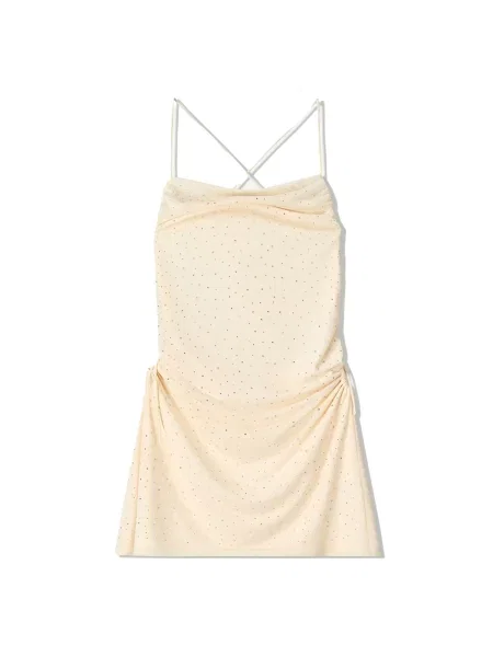 Bershka Rochie ecru