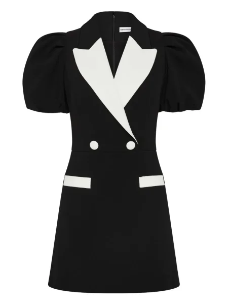 Sukienka Rebecca Vallance dwurzędowa garniturowa czarna