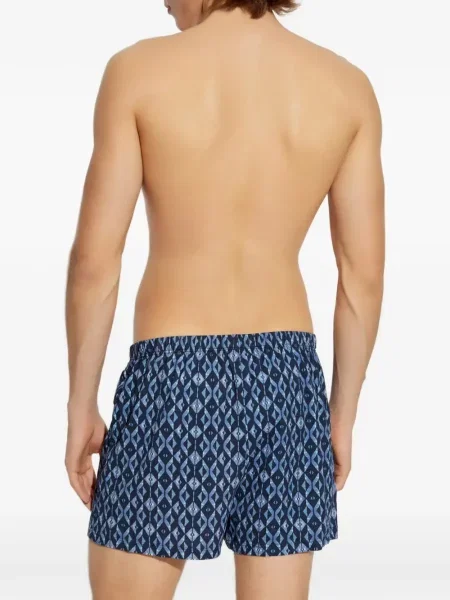 Boxeralsó Hanro nyomtatás kék
