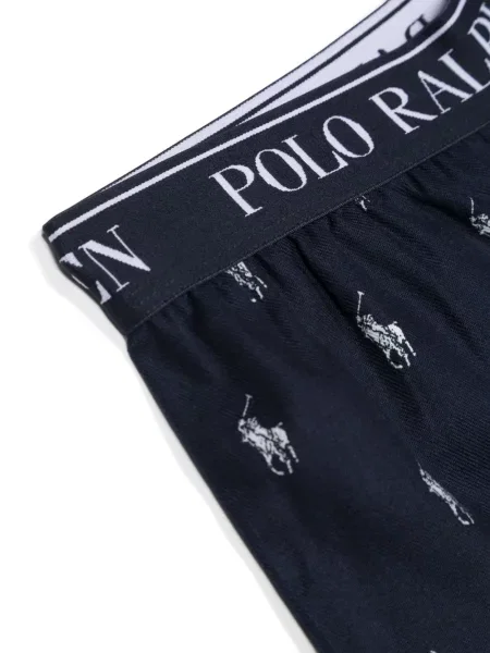 Piżama dziecięca Polo Ralph Lauren biała