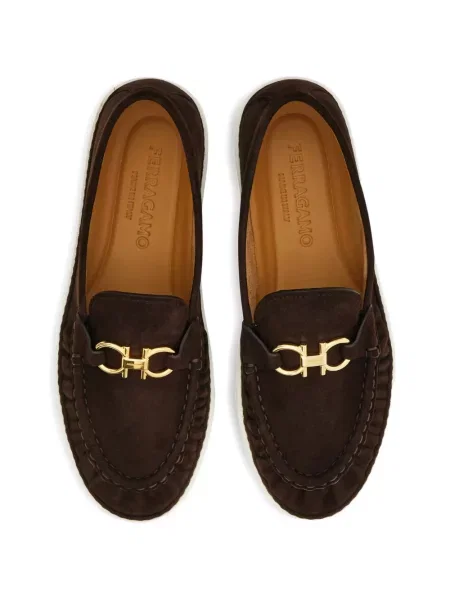 Pantofi loafer Ferragamo maro