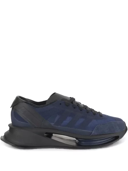 Sneakerși Adidas Yeezy din piele de căprioară albastru