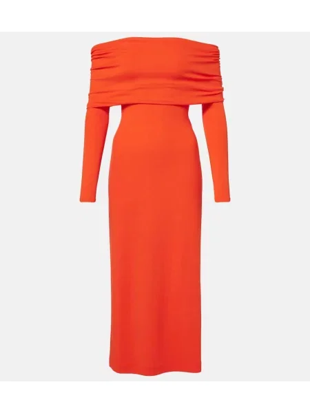 Rochie maxi Ralph Lauren Collection de costum portocaliu