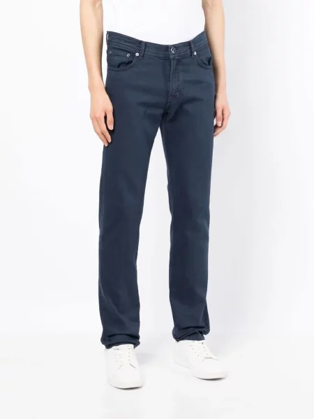 Pantaloni chino Kiton albastru