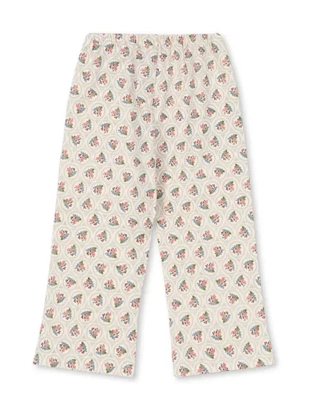 Konges Sløjd kalhoty DREY PANTS GOTS béžové