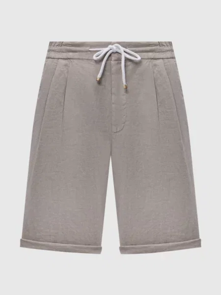 Льняные шорты Brunello Cucinelli