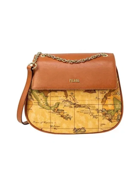 Torebka Alviero Martini 1a Classe skórzana brązowa